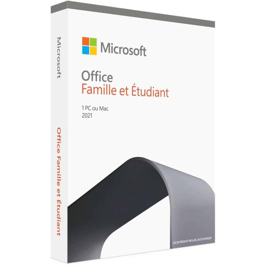 Microsoft office famille et étudiant 2021 (79G-05401)