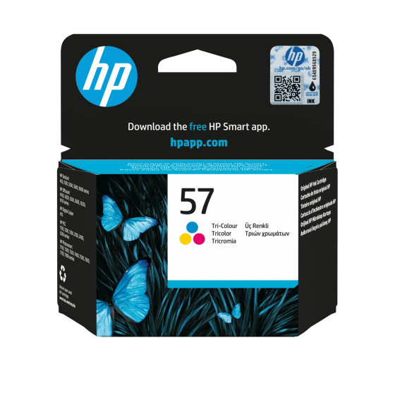 Cartouche d'encre HP 57 3 couleurs - HP d'origine (C6657AE)