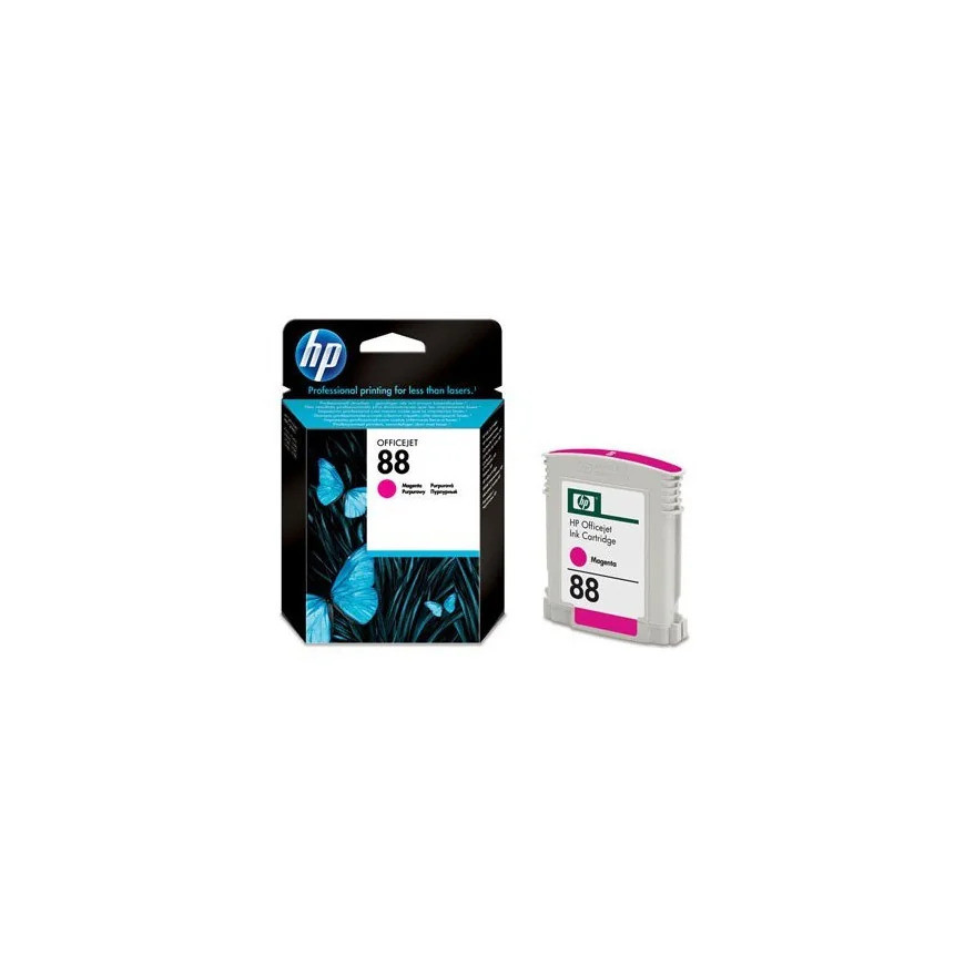 Cartouche d'encre HP 88 magenta - HP d'origine (C9387AE)
