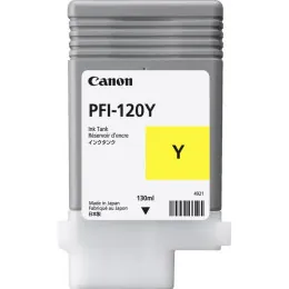 CANON PFI-120 JAUNE - CARTOUCHE D'ENCRE CANON D'ORIGINE (2888C001AA)