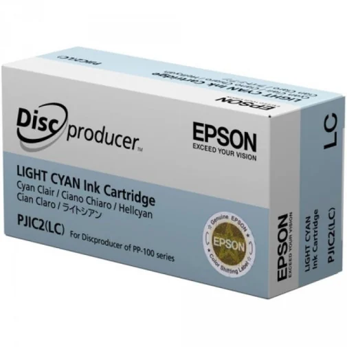 EPSON PP-100 (PJIC2) CYAN CLAIR - CARTOUCHE D'ENCRE EPSON D'ORIGINE (C13S020448) - Cartouches - Rightech - le bon choix