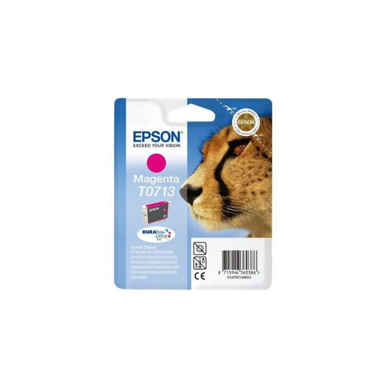 Cartouche Epson guépard - encre durabrite Ultra M (C13T07134011)