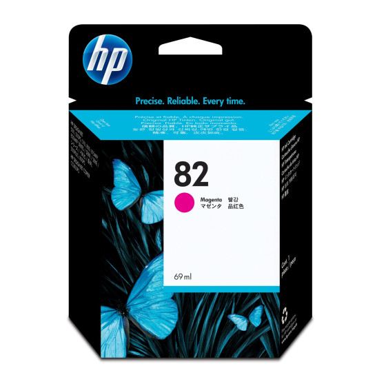 Cartouche d'encre HP 82 magenta 69 ml - HP d'origine (C4912A)