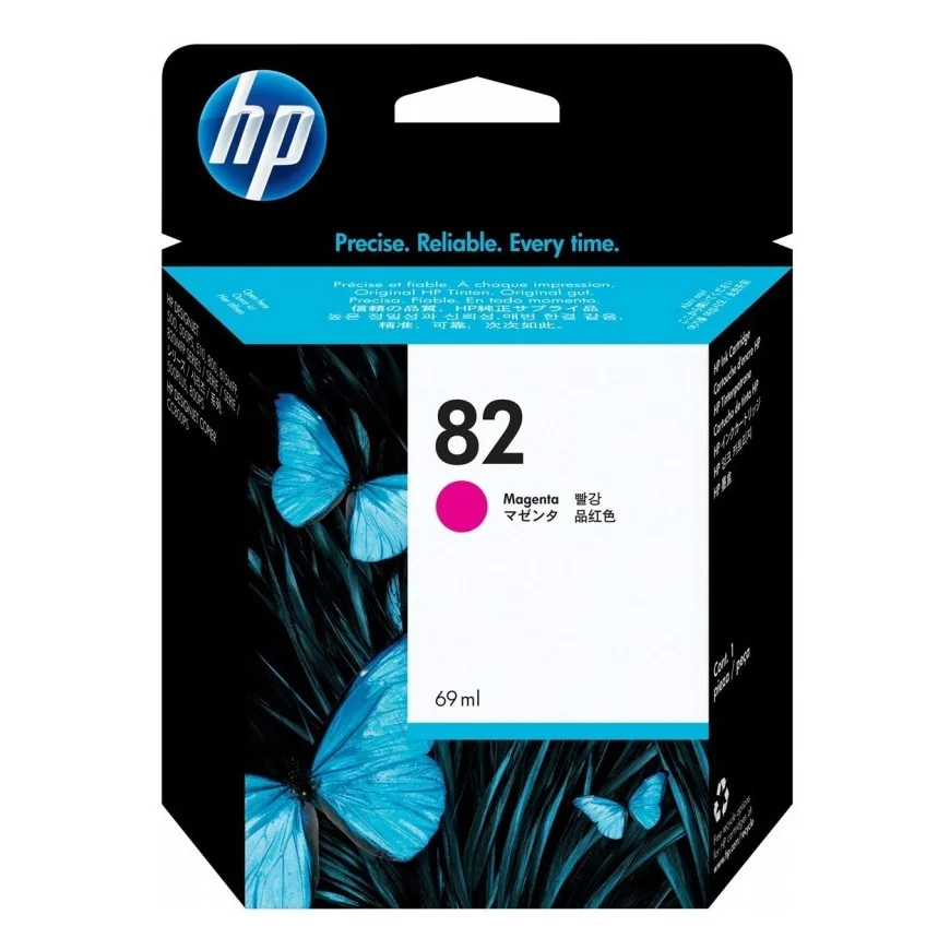 HP 82 MAGENTA - CARTOUCHE D'ENCRE HP D'ORIGINE (C4912A)