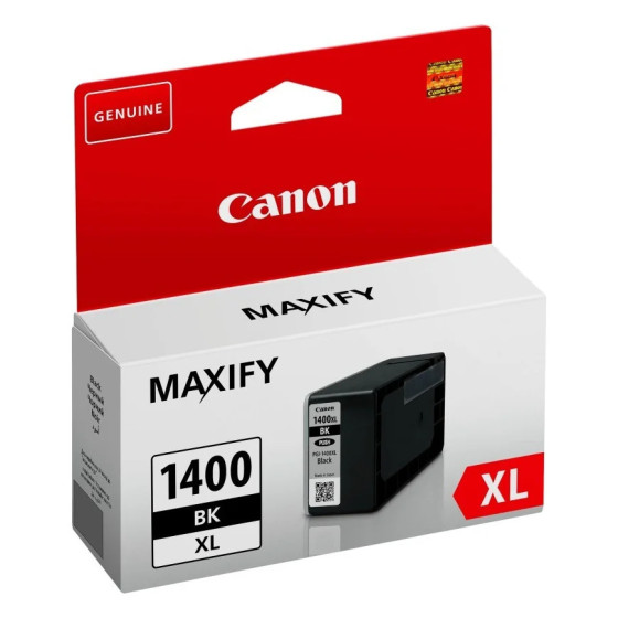 Cartouche d'encre Canon PGI-1400XL BK noir - grande capacité Canon d'origine (9185B001AA)