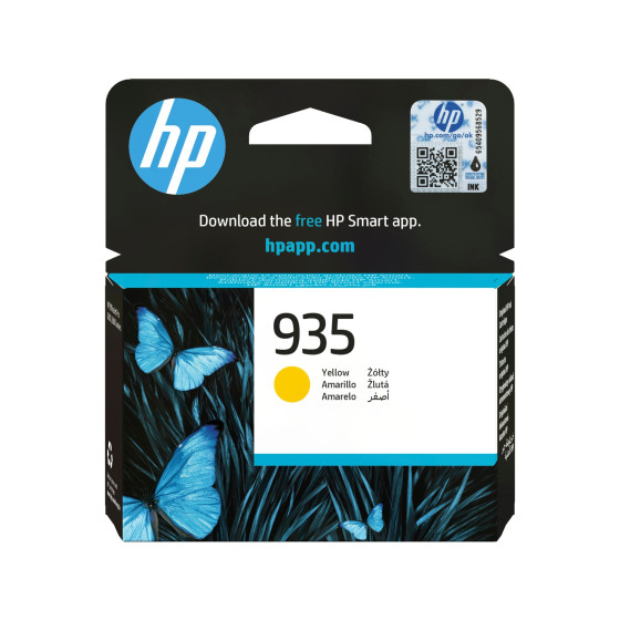 Cartouche d'encre HP 935 jaune - HP d'origine (C2P22AE)