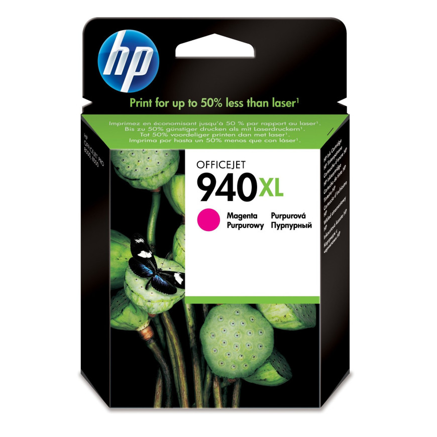 Cartouche d'encre HP 940XL magenta - grande capacité HP d'origine (C4908AE)