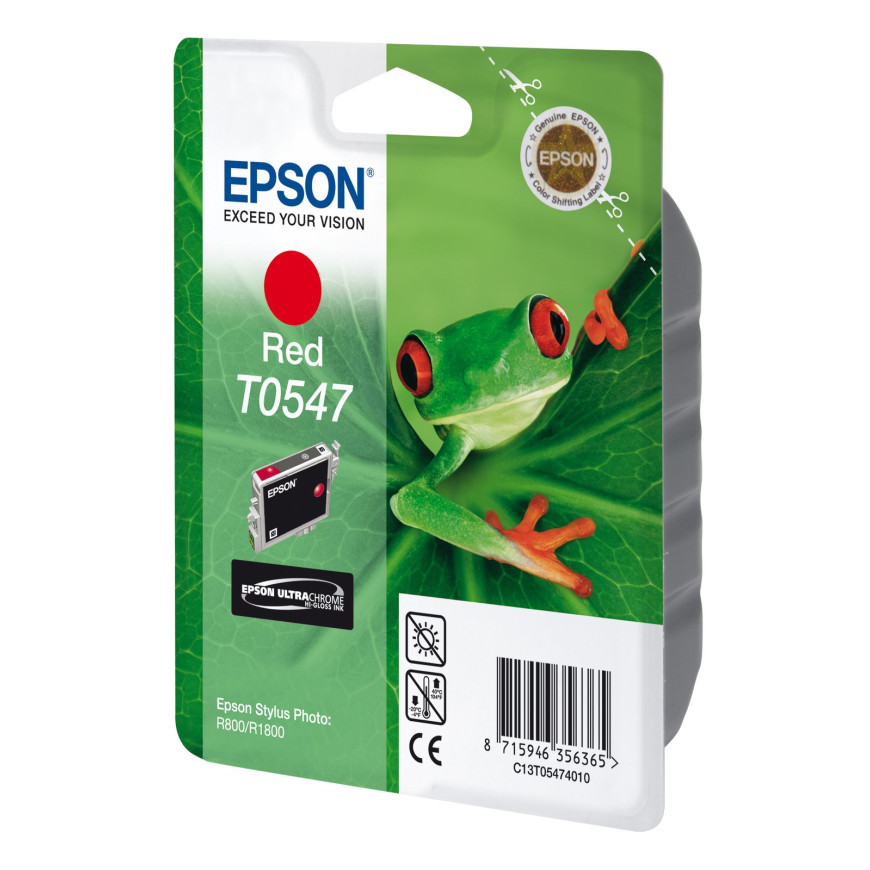 Cartouche Epson grenouille - encre ultrachrome hi-gloss R (C13T05474010)