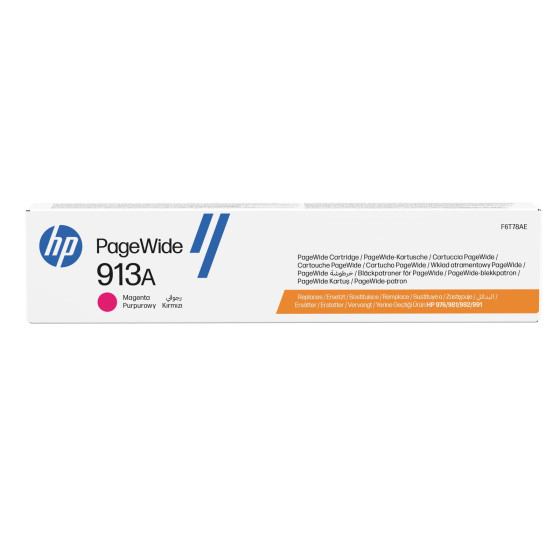 Cartouche HP 913A magenta - PageWide HP d'origine (F6T78AE)