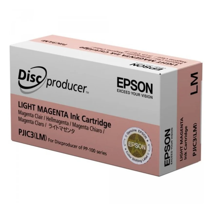 EPSON PP-100 (PJIC3) MAGENTA CLAIR - CARTOUCHE D'ENCRE EPSON D'ORIGINE (C13S020449)