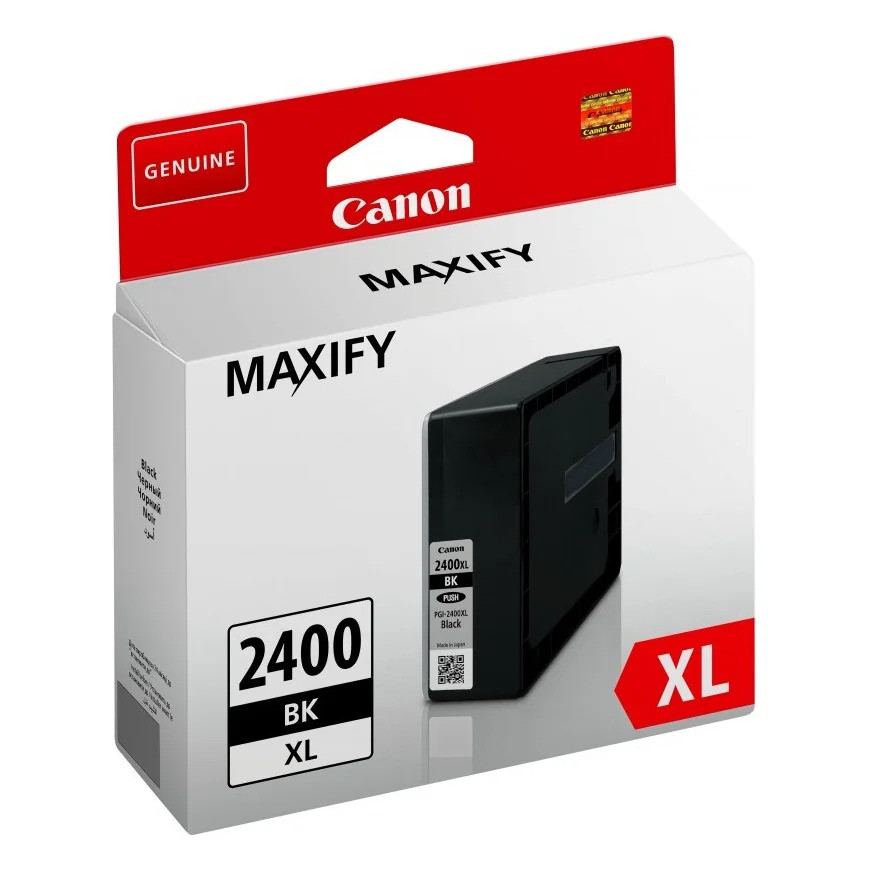 Cartouche d'encre Canon PGI-2400XL BK noir - grande capacité Canon d'origine (9257B001AA)