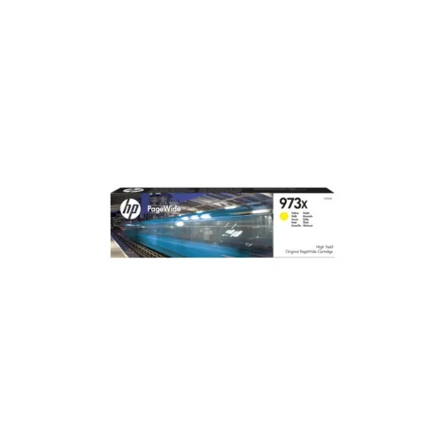 HP 973X JAUNE - CARTOUCHE PAGEWIDE GRANDE CAPACITÉ HP D'ORIGINE (F6T83AE) - Cartouches - Rightech - le bon choix