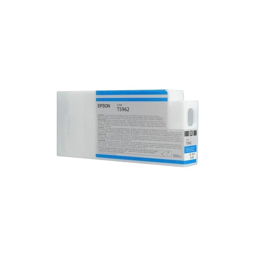 Cartouche Epson encre pigment cyan SP 7700/9700/7900/9900/7890/9890 (350ML)(C13T596200)