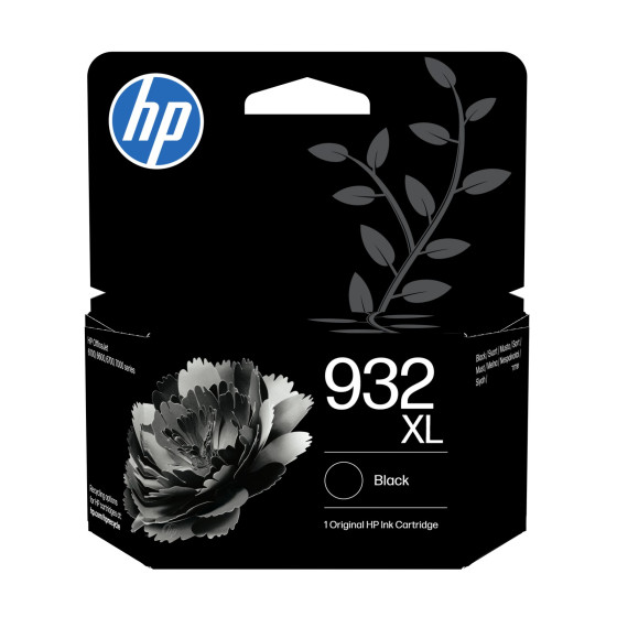 Cartouche d'encre HP 932XL noir - grande capacité HP d'origine (CN053AE)