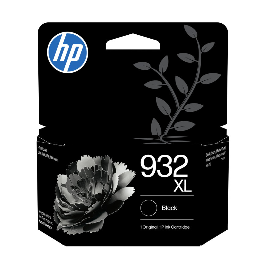 Cartouche d'encre HP 932XL noir - grande capacité HP d'origine (CN053AE)