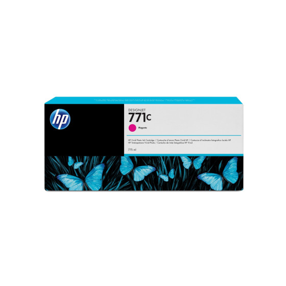 Cartouche d'encre HP 771C magenta - HP d'origine (B6Y09A)