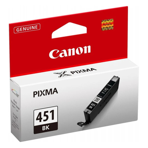 Cartouche d'encre Canon CLI-451BK noir - Canon d'origine (6523B001AA)