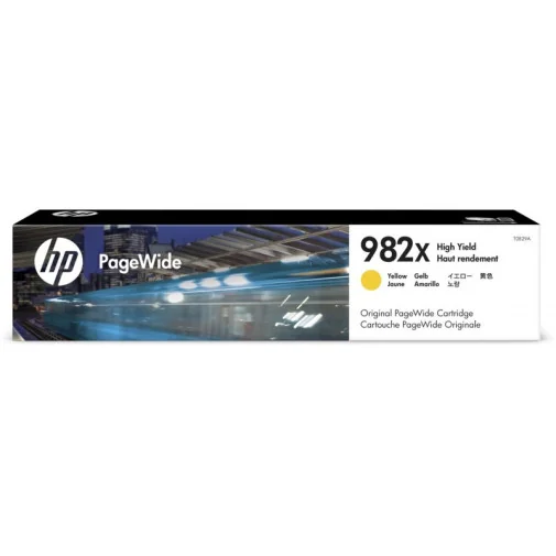 HP 982X JAUNE (T0B29A) - CARTOUCHE D'ENCRE GRANDE CAPACITÉ HP D'ORIGINE - Cartouches - Rightech - le bon choix