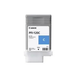 CANON PFI-120 CYAN - CARTOUCHE D'ENCRE CANON D'ORIGINE (2886C001AA)