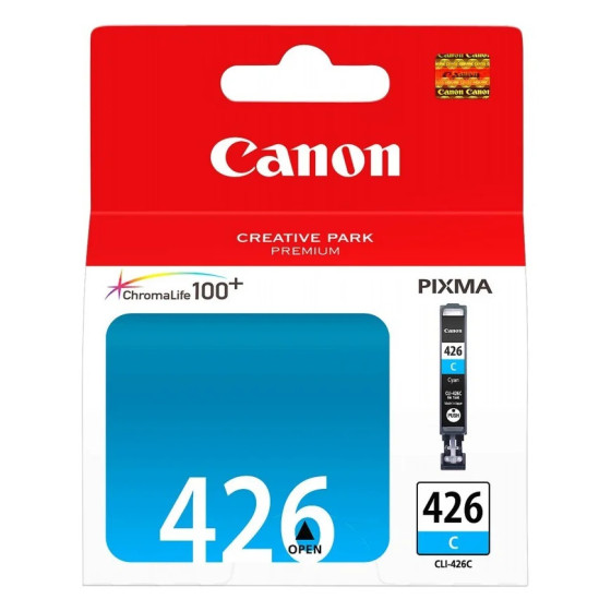 Cartouche d'encre Canon CLI-426C cyan - Canon d'origine (4557B001AA)