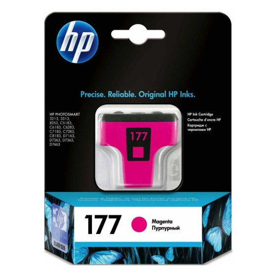 Cartouche d'encre HP 177 magenta - HP d'origine (C8772HE)