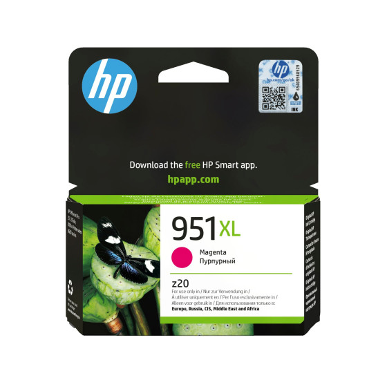 Cartouche d'encre HP 951XL magenta - grande capacité HP d'origine (CN047AE)