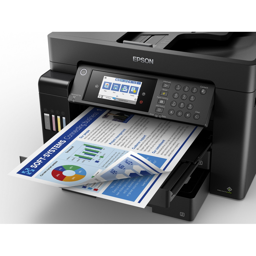 Imprimante Epson EcoTank L15150 A3+ multifonction à réservoirs rechargeables (C11CH72403)