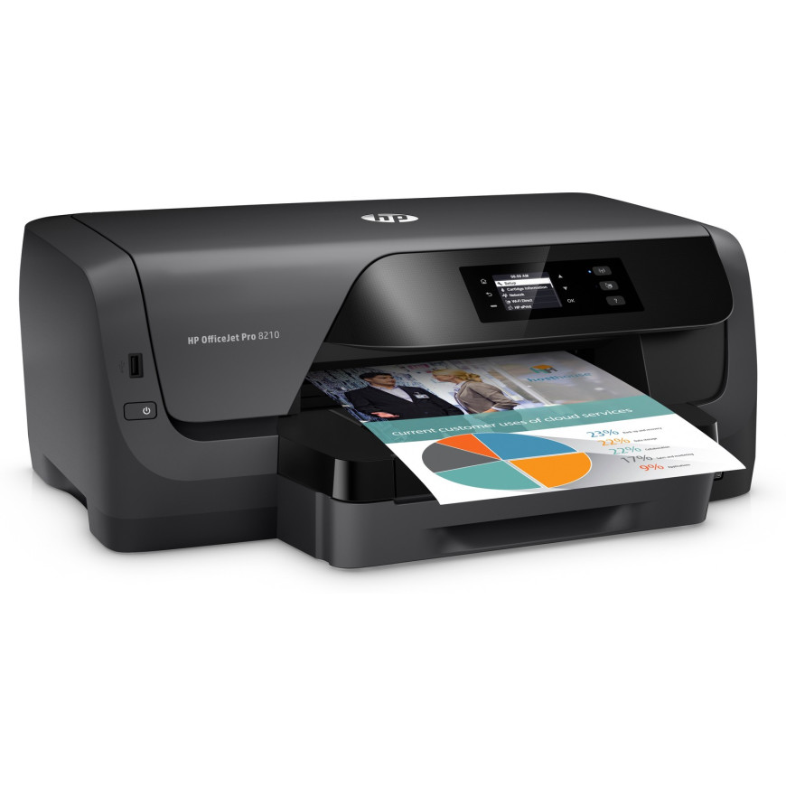 Imprimante Jet d'encre HP OfficeJet Pro 8210 (D9L63A)