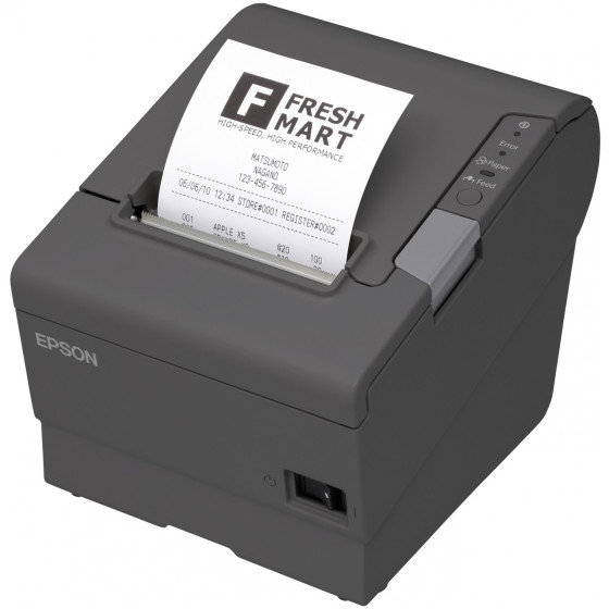 Imprimante étiquettes Epson TM-T88V Noire Série et USB + Alimentation PS 180
