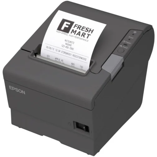 Imprimante étiquettes Epson TM-T88V Noire Série et USB + Alimentation PS 180 - Imprimantes de ticket - Rightech - le bon choix
