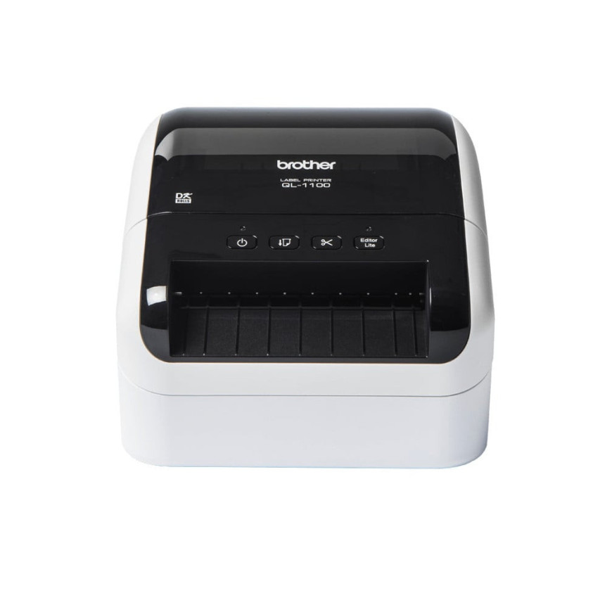 Imprimante Brother QL-1100c pour étiquettes Thermique directe 300 x 300 DPI 110 mm/sec avec fil (QL1100C)