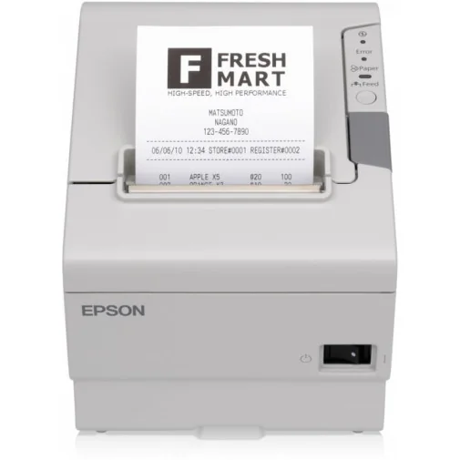Imprimante de tickets Energy Star EPSON TM-T88V SÉRIE USB + PS-180 + CÂBLE AC (C31CA85012) - Imprimantes de ticket - Rightech - le bon choix