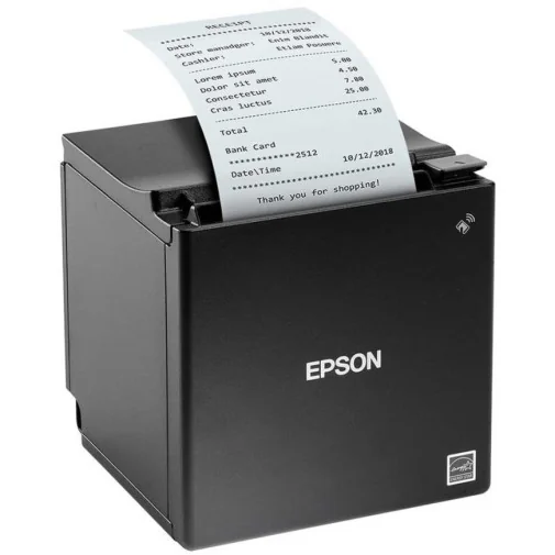 Imprimante de tickets mPOS TM-m30II (122): USB + Ethernet + NES, Black, PS, EU (C31CJ27122) - Imprimantes de ticket - Rightech - le bon choix