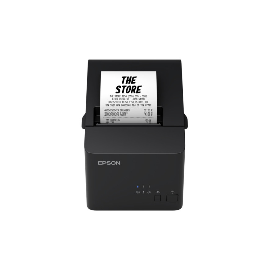 Imprimante de tickets POS Epson TM-T20X (051): USB + Serial, PS, Blk, UK (C31CH26051)