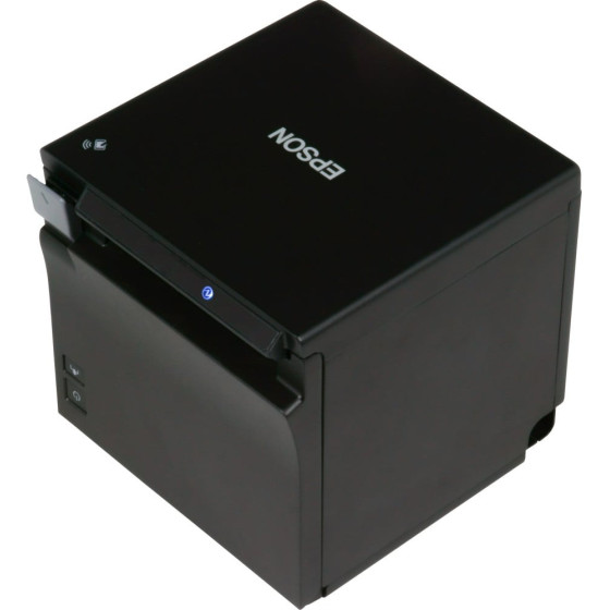 Imprimante de tickets Epson TM-m30II (112): USB + Ethernet + NES + BT, Black, PS, EU (C31CJ27112)