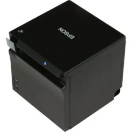 Imprimante de tickets Epson TM-m30II (112): USB + Ethernet + NES + BT, Black, PS, EU (C31CJ27112)