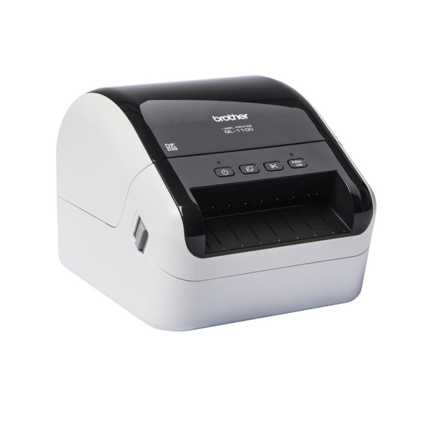 Imprimante Brother QL-1100c pour étiquettes Thermique directe 300 x 300 DPI 110 mm/sec avec fil (QL1100C)