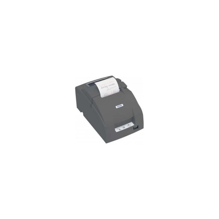 Imprimante de tickets à impact Epson TM-U220D Série noire (Avec alimentation - sans cordon secteur)