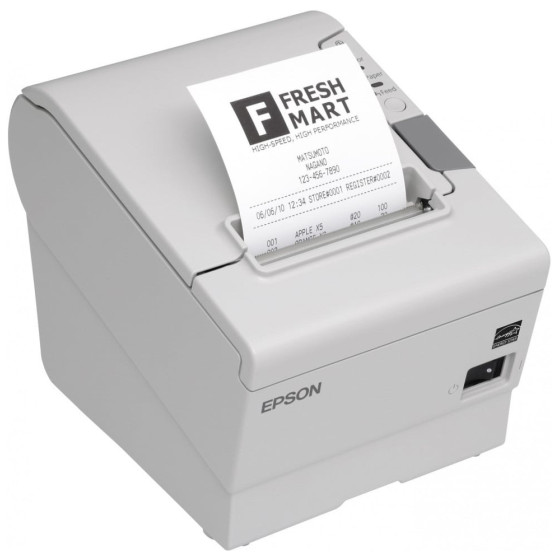 Imprimante de tickets Energy Star EPSON TM-T88V SÉRIE USB + PS-180 + CÂBLE AC (C31CA85012)