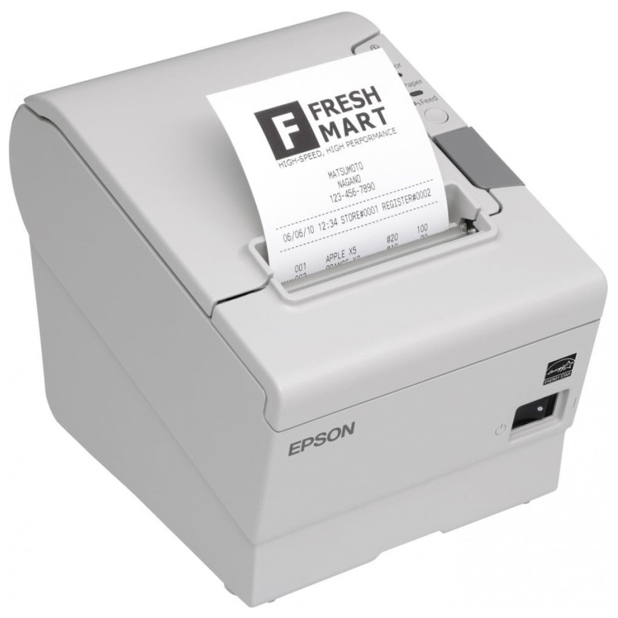 Imprimante de tickets Energy Star EPSON TM-T88V SÉRIE USB + PS-180 + CÂBLE AC (C31CA85012)