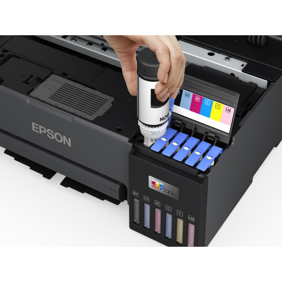 Imprimante Photo Epson EcoTank L8050 ( +impression sur cartes PVC) (C11CK37403)