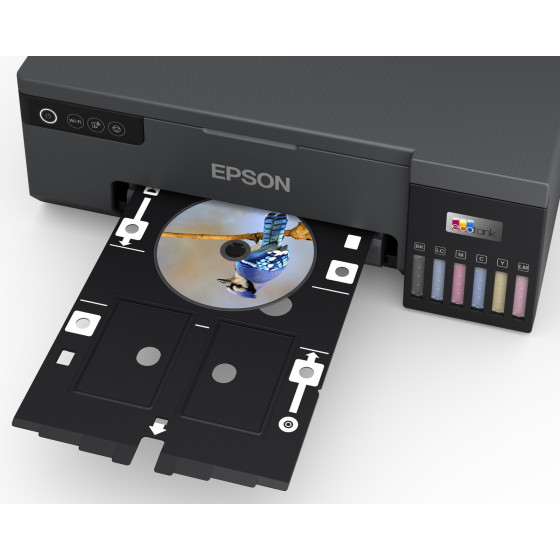 Imprimante Photo Epson EcoTank L8050 ( +impression sur cartes PVC) (C11CK37403)