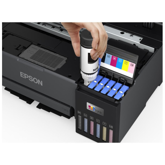 Imprimante Photo Epson EcoTank L8050 ( +impression sur cartes PVC) (C11CK37403)