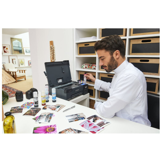 Imprimante Photo Epson EcoTank L8050 ( +impression sur cartes PVC) (C11CK37403)
