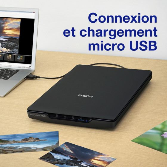 Scanner de photos et documents Epson perfection V39II (B11B268401)