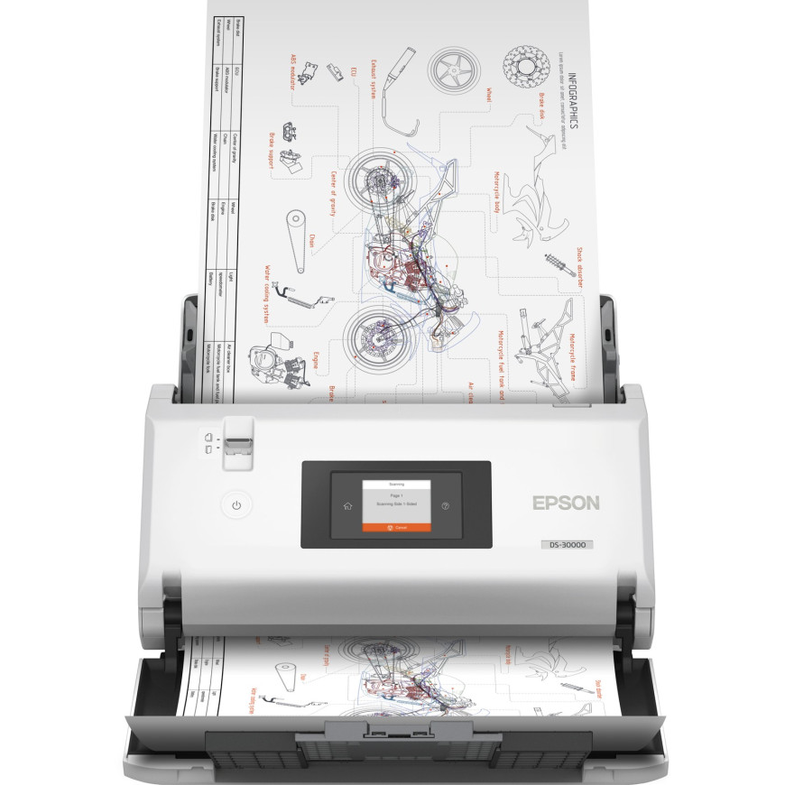 Scanner Epson WorkForce DS-30000 (B11B256401)