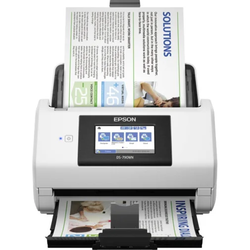 SCANNER EPSON WORKFORCE DS-790WN (B11B265401BA) SCANNER EPSON WORKFORCE DS-790WN (B11B265401BA) - Scanner à défilement - Rightech - le bon choix