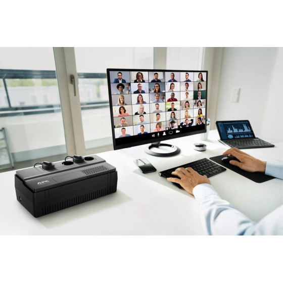 Onduleur line-interactive APC easy UPS BV BV650I-GR - 375 W / 650 VA - 4 prises FR (schuko)