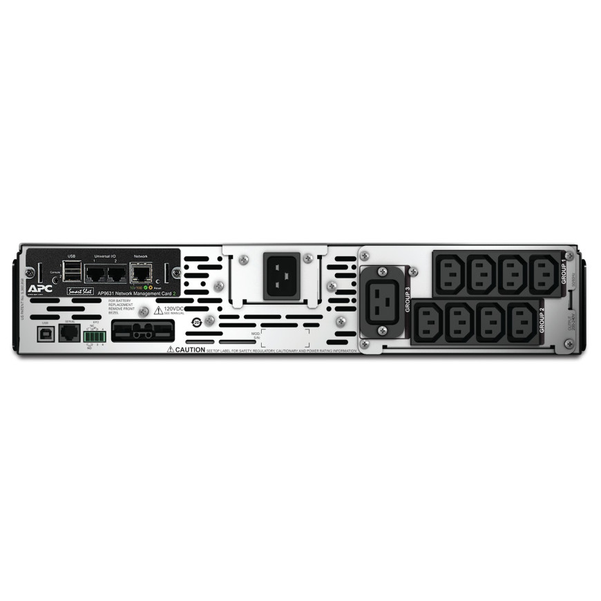 Onduleur line interactive APC Smart-UPS X 3000VA rack/tower LCD 200-240V avec carte réseau