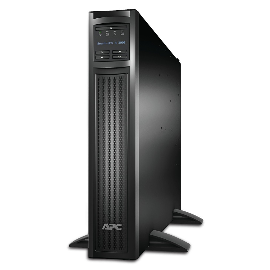 Onduleur line interactive APC Smart-UPS X 3000VA rack/tower LCD 200-240V avec carte réseau